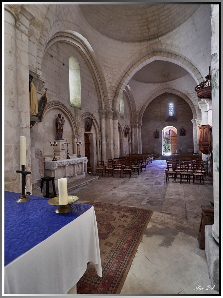 Eglise de Paussac en Dordogne Paussa10