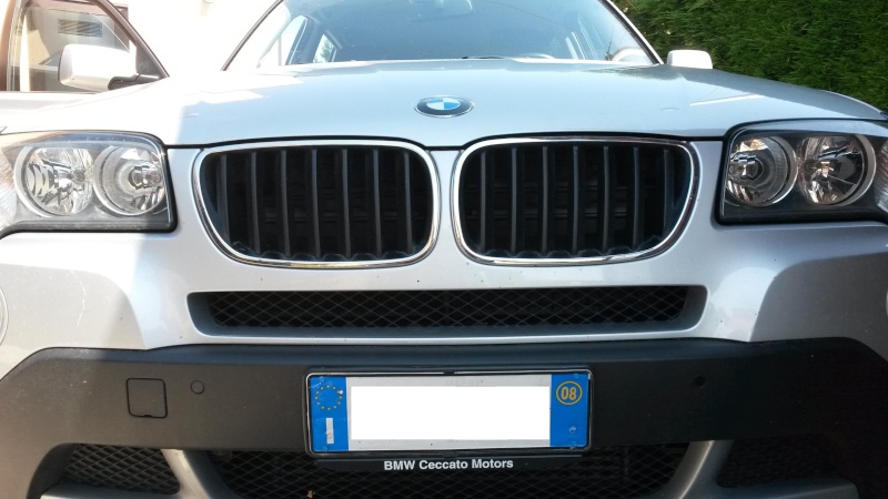 BMW X3 pulizia accurata Estern11