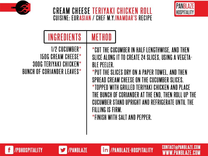 Cream Cheese Teriyaki Chicken Roll Cream_10