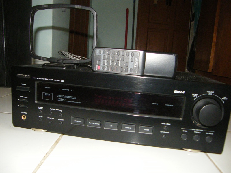 Teac AG-790 AM/FM Stereo Receiver (used) Dscf1010