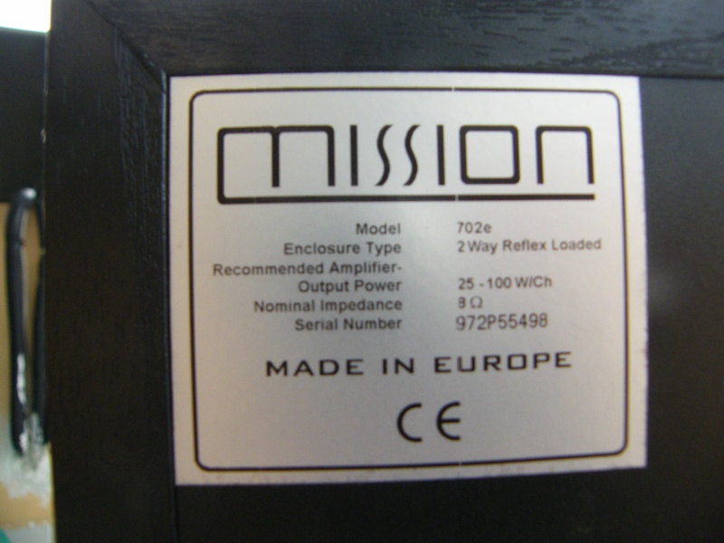 mission 702e floor standing speakers (used) Dscf1014