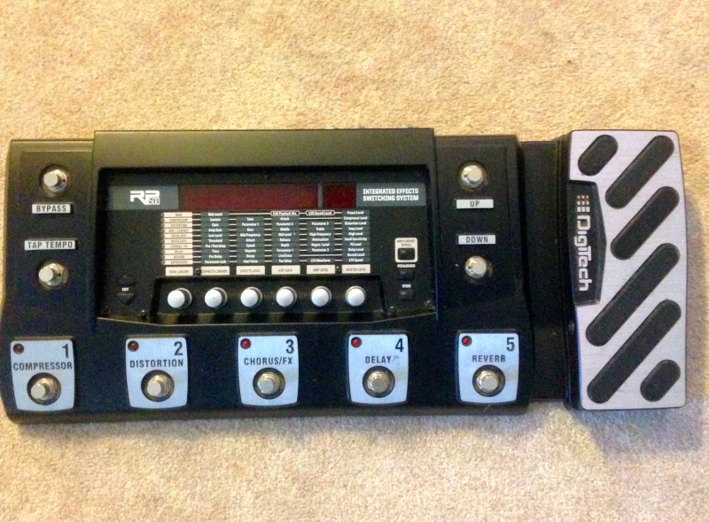 DigiTech RP500 Guitar Multi-Effects Switching System & USB Recording Interface Digite14