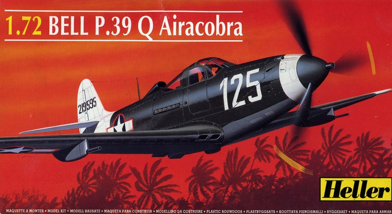 BELL P-39 Q/N AIRACOBRA 1/72ème Réf 154 & 80271 Heller36