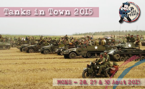 Tank in town 2015, Mons, 28,29 et 30août 2015 Mons10