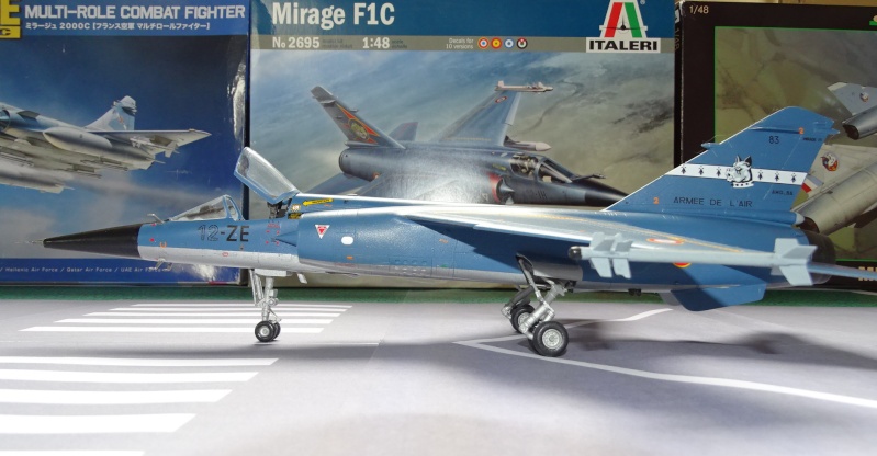 Mirage F1 C Italeri 1/48 Dsc01611
