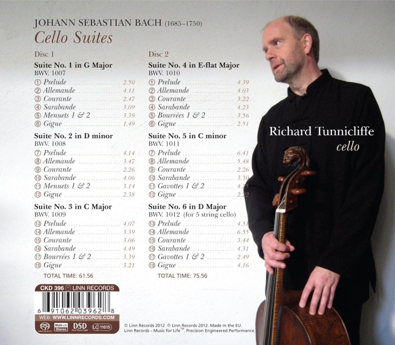 Bach: Suite per Violoncello - Tunnicliffe 81aaqi12