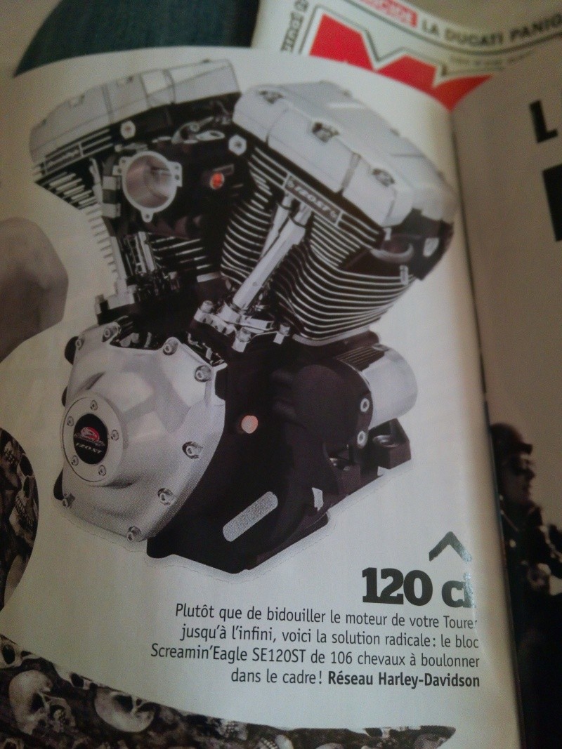 Nouveau moteur Touring Screamin' Eagle 120ST 14298010