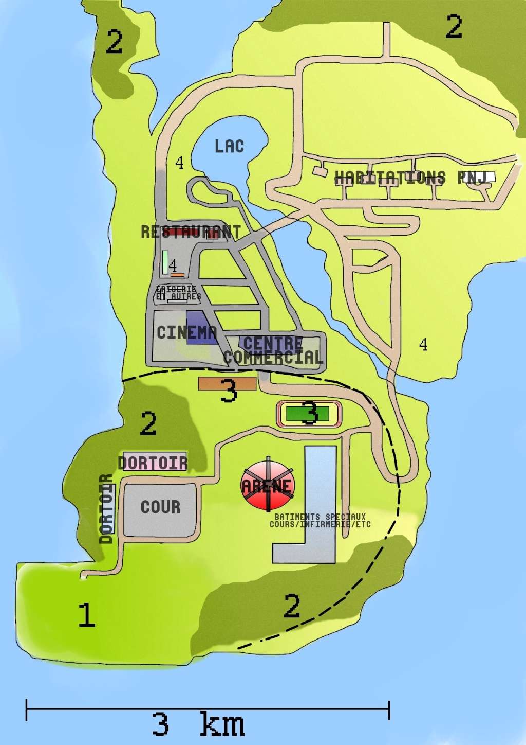 Carte d'Hotonome Map10
