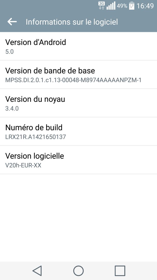 CD part en sucette avec lollipop (Android 5.0) ? Versio12