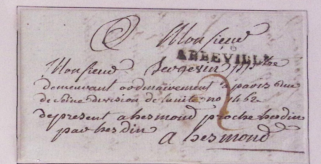 Tarif - lettre de 1793 20221010