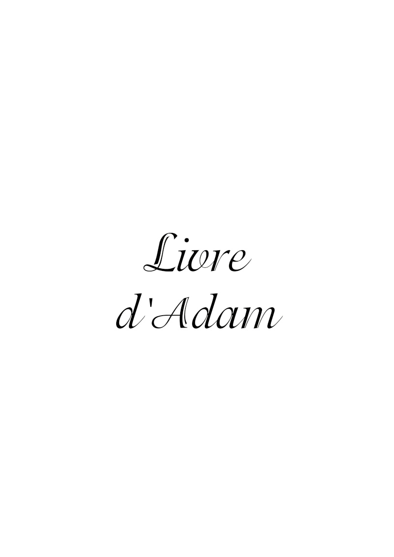 Le Livre d'Adam oublié de la Genèse - Page 3 Livre_18