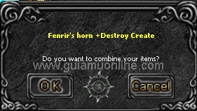 Como Crear un Horn of Fenrir Black 56192410