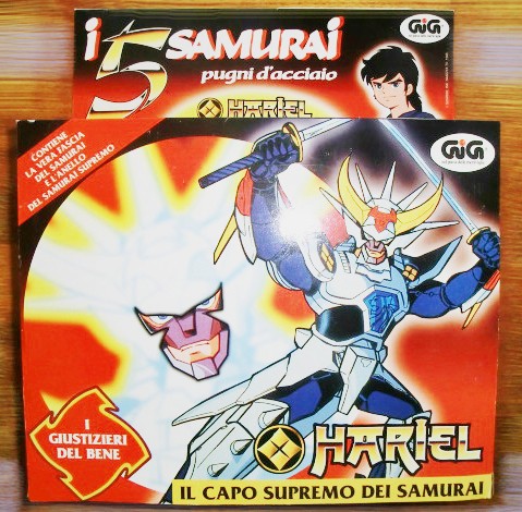 samurai - vendo HARIEL de I 5 SAMURAI Immagi12