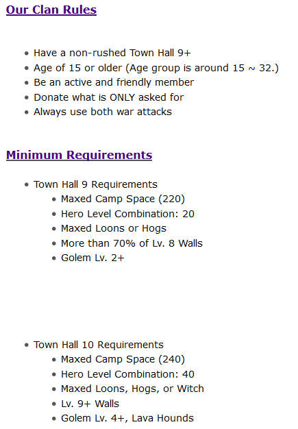 Banshee's Veil Rules and Requirements 23b2ef11