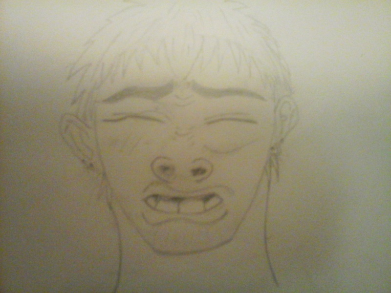 dessin manga face