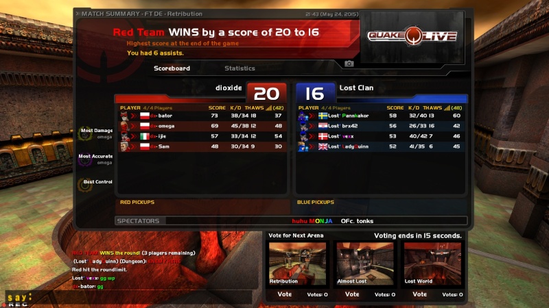 Lost vs dx Cup Match Playoffs Ift-lo12