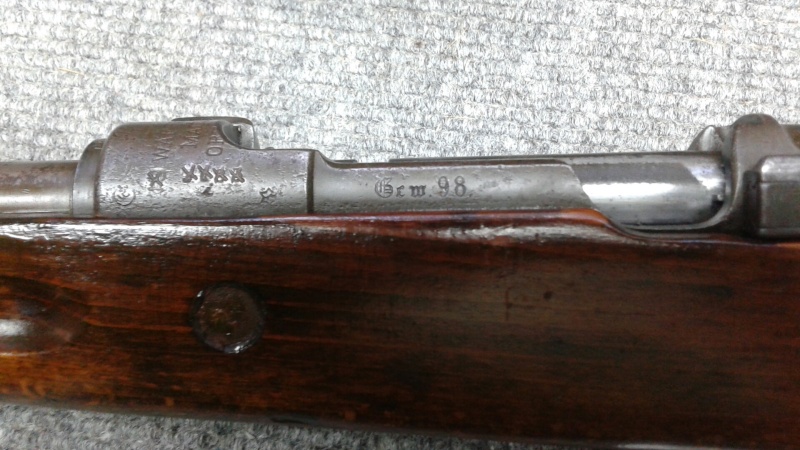 mauser gew98 waffenfabrik convertit en .22lr par remington 20150526