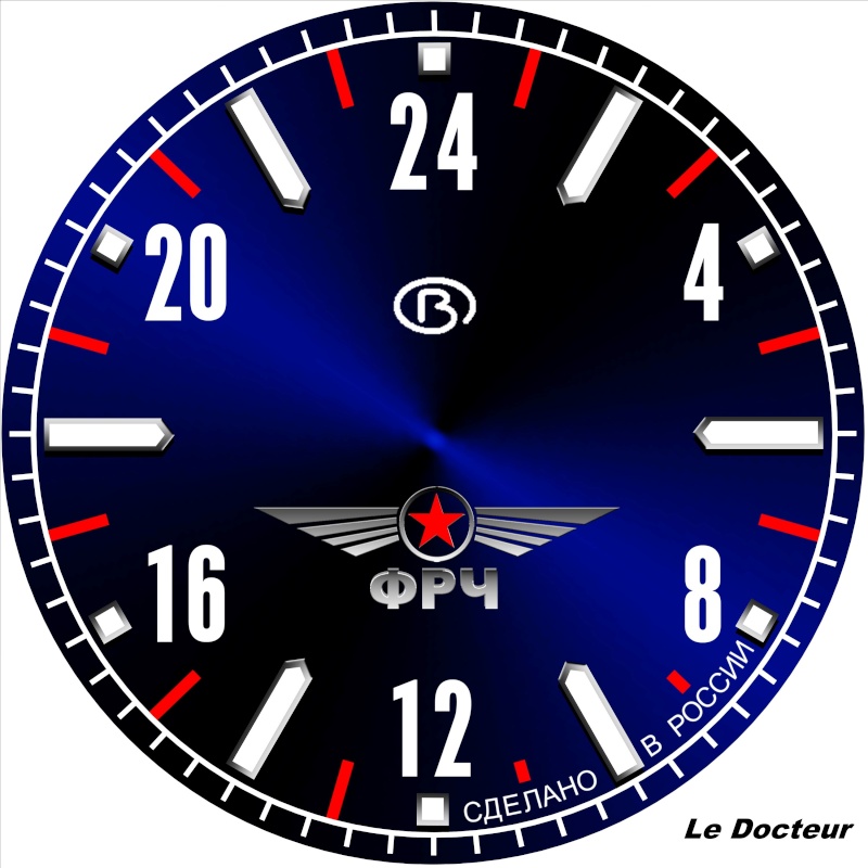 MONTRE DU FORUM II concours pour le choix du cadran: postage des versions définitives. Projet10