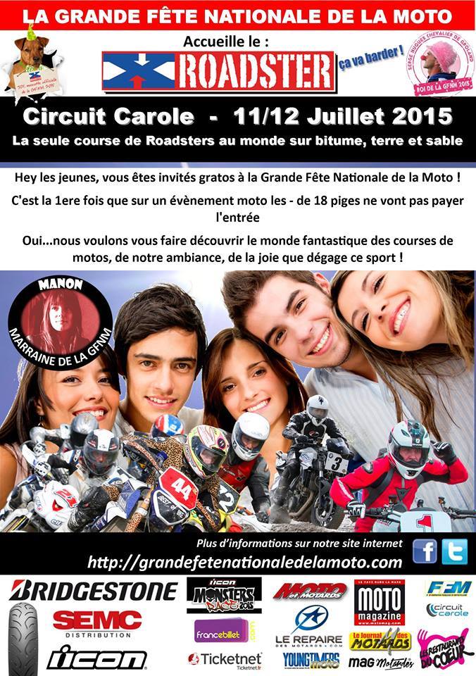 GRANDE FÊTE NATIONALE DE LA MOTO Circuit Carole Page_j10