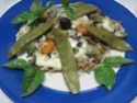 Riz aux légumes. mozzarella. basilic.photos. 10378011