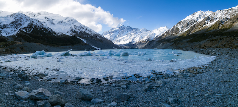 Les randos à Mount Cook NP Lac-pa10