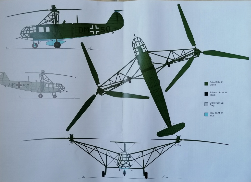 [HUMA MODELL] FOCKE ACHGELLIS Fa 223 DRACHE 1/72ème Réf 5000 Notice Fock_013