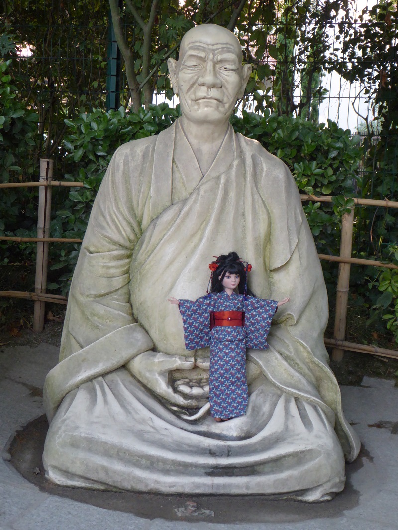 Prudence au Jardin Japonais (suite de la leçon de kitsuke) Prueja11