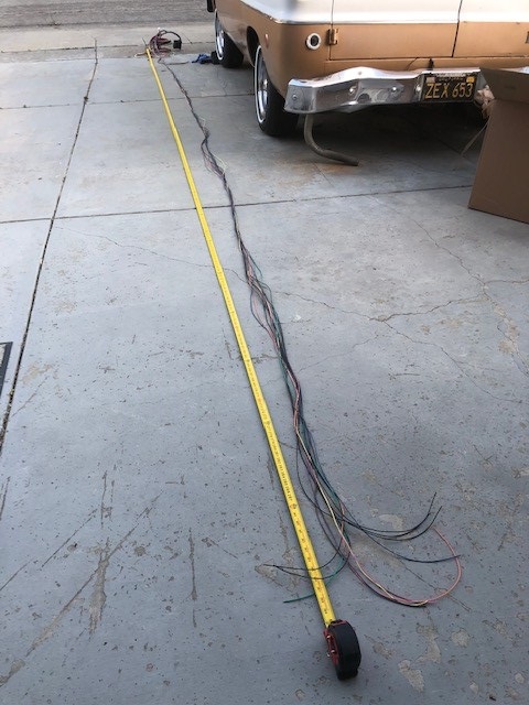 Painless Wiring harness install 1969 A-108  Harnes16