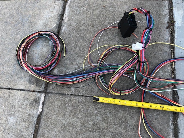 Painless Wiring harness install 1969 A-108  Harnes17