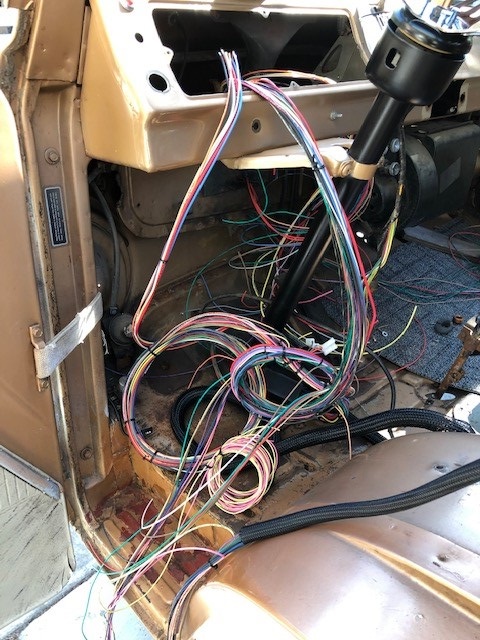 Painless Wiring harness install 1969 A-108  Wiring10