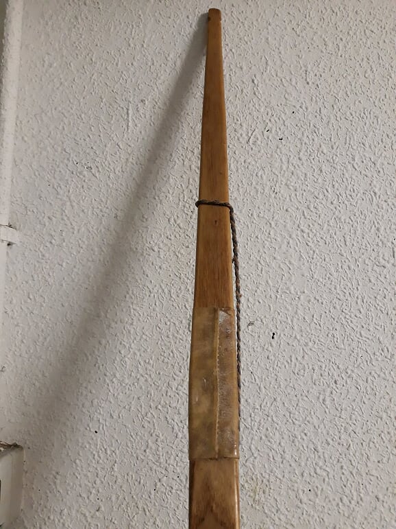Reparación de arco con pliegues - camisa o parche de pergamino 1110