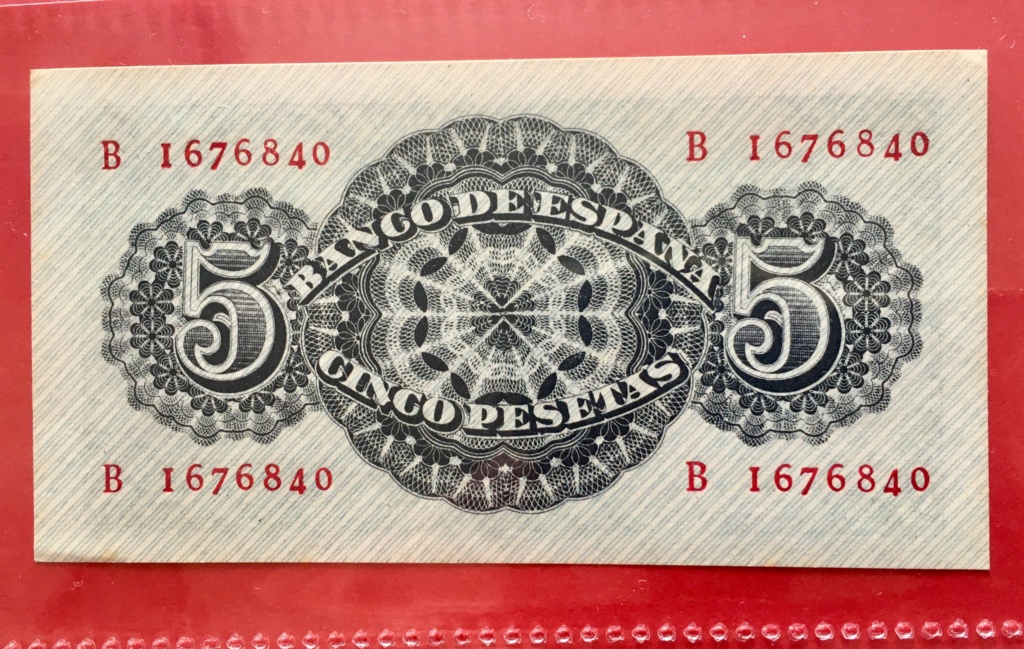 5 Pesetas 12 de Abril de 1947 Seneca 0c1c1610