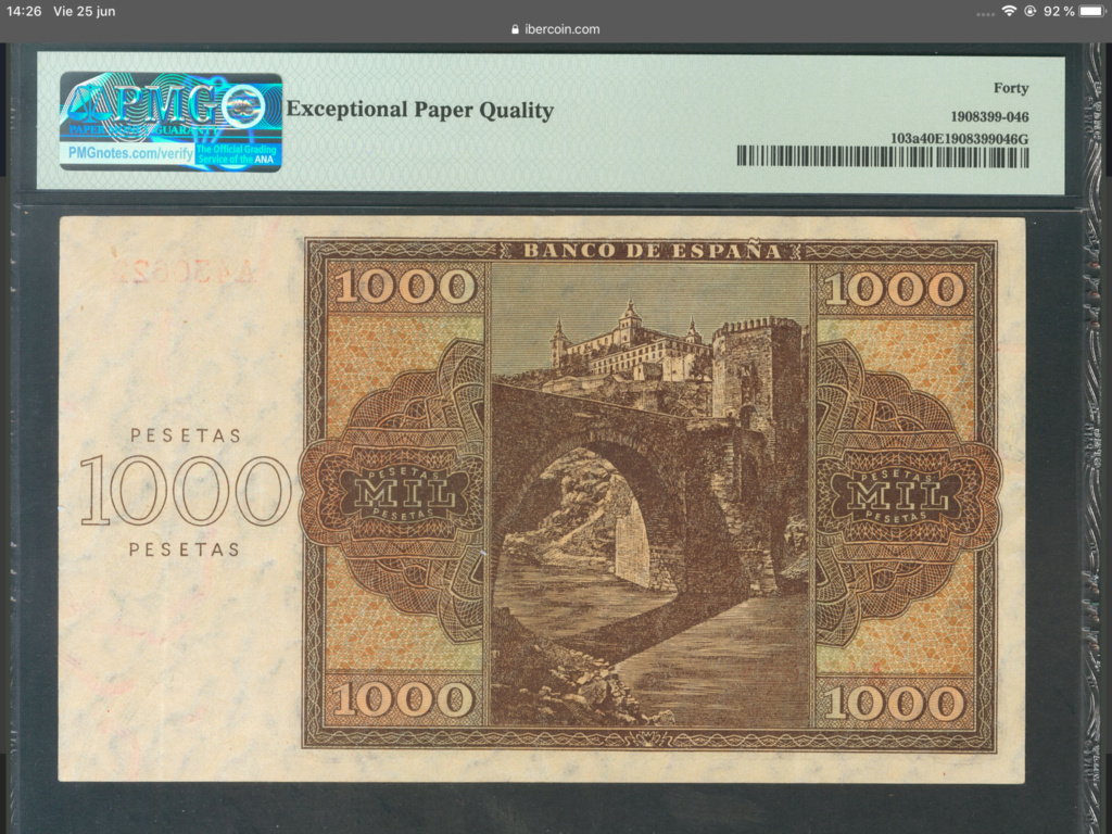 1000 pesetas 1936  BURGOS 200ec310