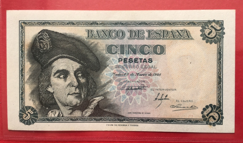 5 Pesetas 15 Marzo de 1948 3ef99710