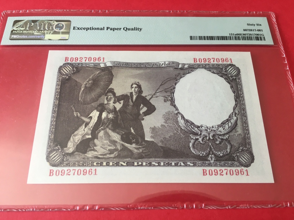 100 Pesetas febrero de 1946  Francisco De Goya 66 EPQ 763b6910