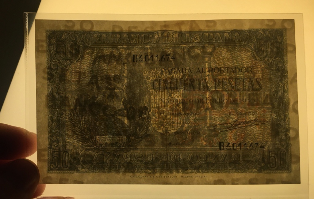 50 Pesetas 9 de Enero de 1940. Pelayo F35aa010