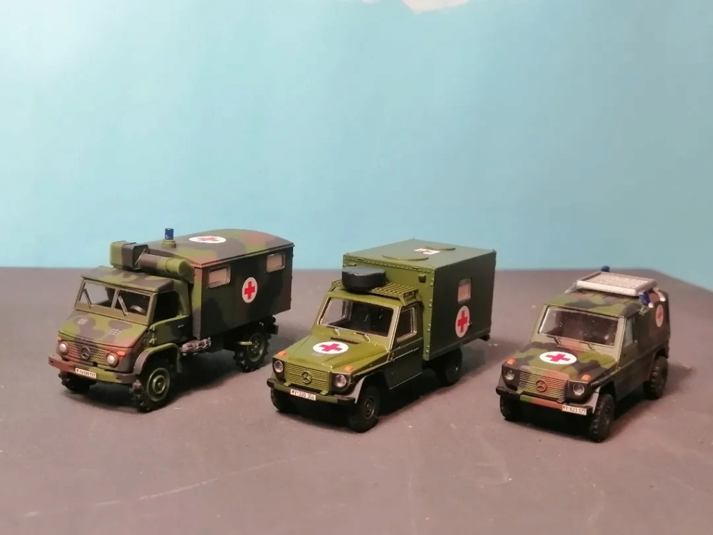 COLECCIÓN DE VEHÍCULOS MILITARES 4MFOR MARKLIN Ambula18