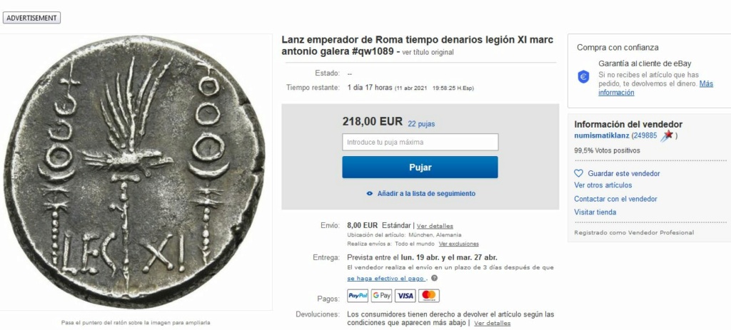 Numismatik Lanz y sus denario de Osca, Augusto, Marco Antonio... Lanz_c10