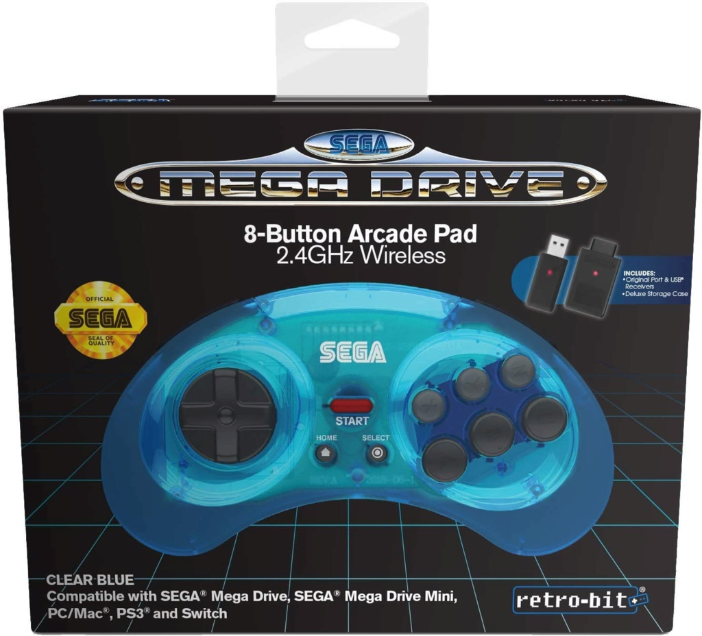 Problème avec manette Retrobit Sega Megadrive sans fil 71ycql10