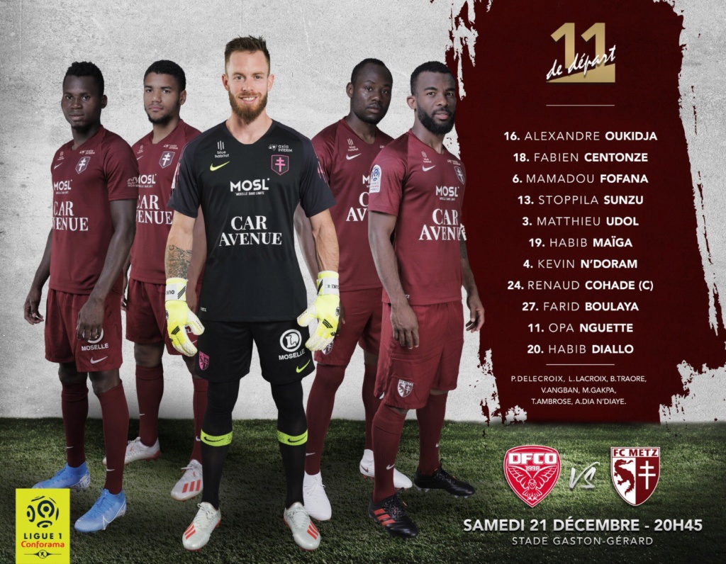 Dijon FCO - Fc Metz, 19° journée de championnat de Ligue 1 Conforama - Page 2 Emvpdd10