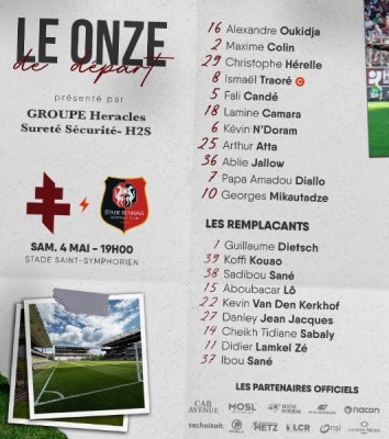 FC METZ - STADE RENNAIS 32ème journée de Ligue 1 Uber Eats Img_3110