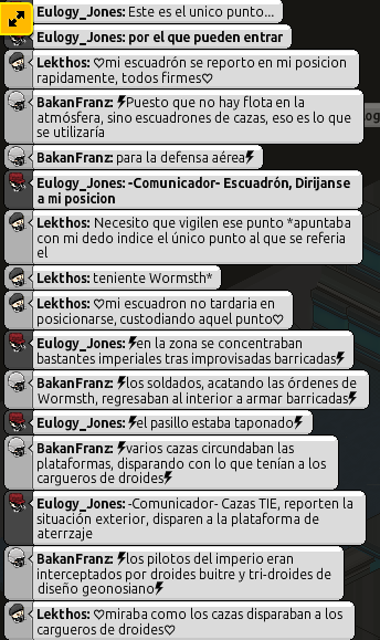 [Misiones en Kamino] Que fueron imperiales y droides con disparos de bláster y cazas estelares 373