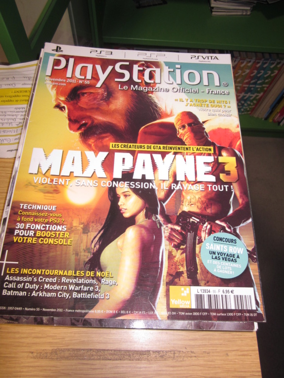 Vide Librairie Magazine Retro spécial Playstation 2 euros le mag  Img_2719