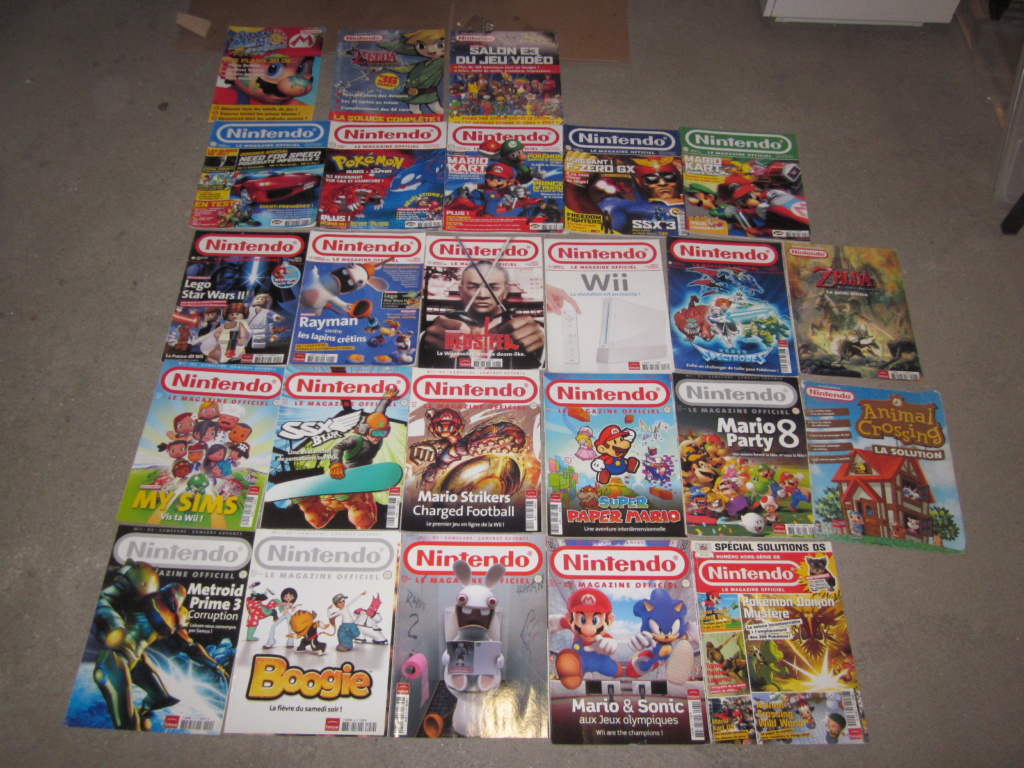 [VDS]  lot Nintendo Magazine  Img_3111