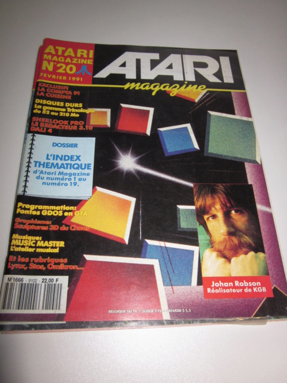  Délottage des jeux Brocante de la Terre du Milieu, MD, MS, GC, DS, Vieux magazines Micros Atari... Img_3534