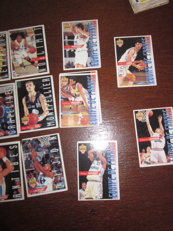 [VDS] Cartes Upper deck Basket Ball  NBA année 90 et carte championnat français 1994 95  Img_4245