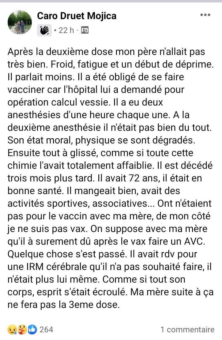 3 - Injection ARNm anti-covid : témoignages recensés de personnes victimes d'effets secondaires - Page 2 1848_c10