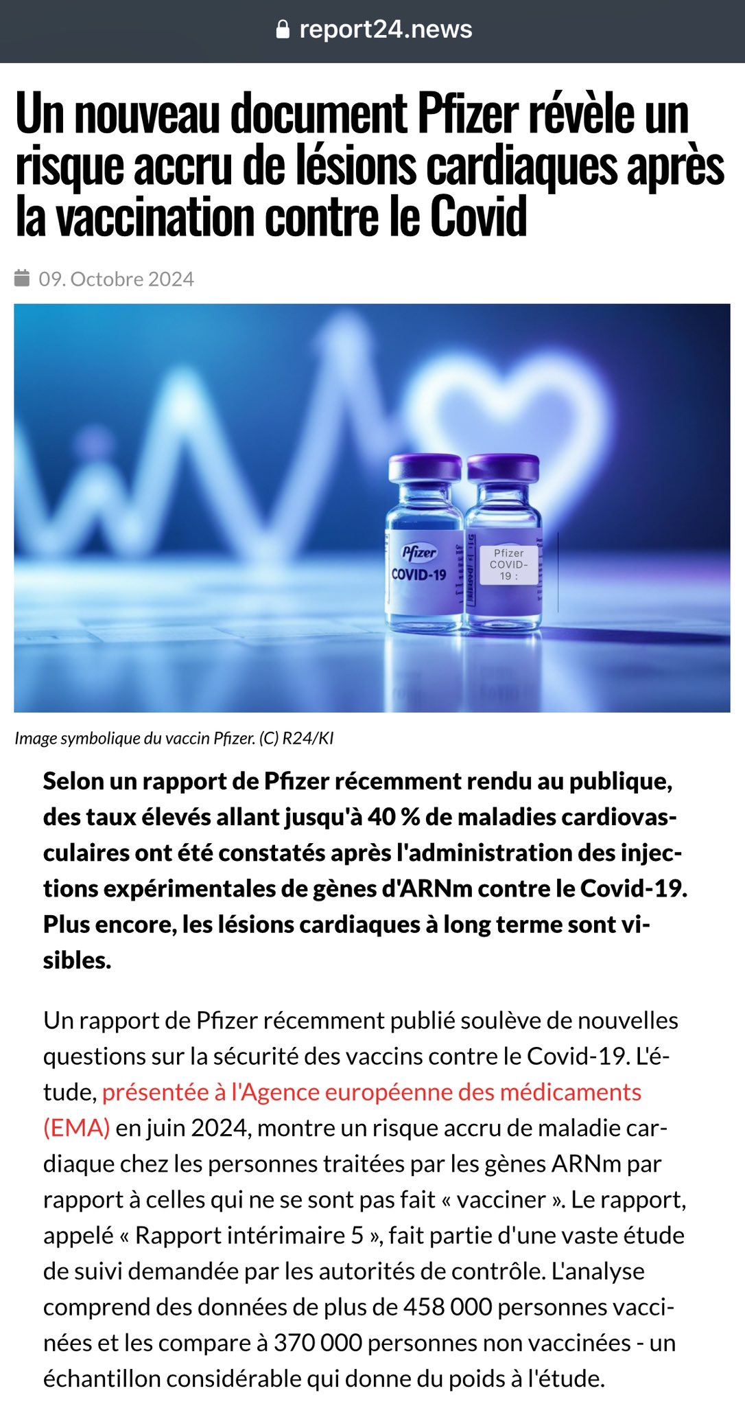 Les PIQUOUSÉS ne VIVRONT PAS PLUS de 10 ANS ! -7- - Page 56 Pfizer11