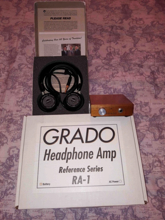  [ INSERZIONE CHIUSA-Venduto ] Grazie.( VB ) Vendo Amplificatore Cuffie GRADO RA-1 (a batteria). 01-e10