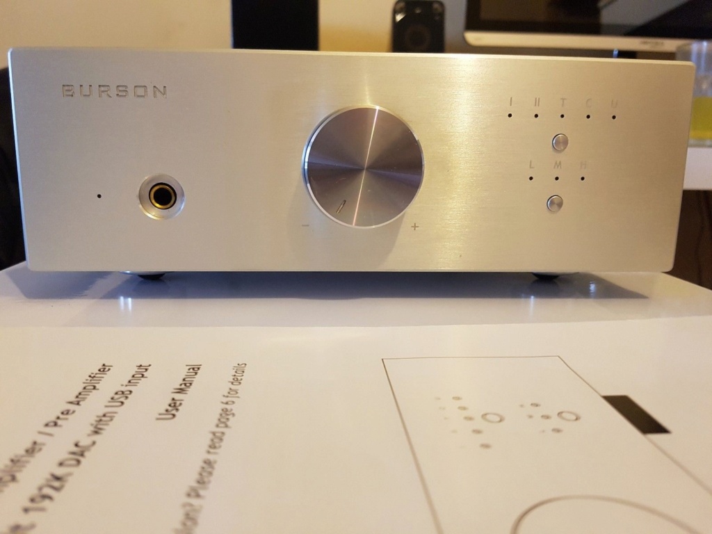 Burson - [ Inserzione CHIUSA ] Grazie. ( VB ) Vendo Burson Conductor (prima versione) HA-160 D - DAC / Headphone / Pre Amplifier - 24-32 bit/192 Khz.Anche permuto. 0114